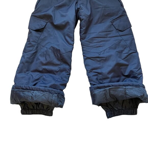 Joe Fresh Kids Snow Pants Insulated Navy Blue Ski Pants with 4 Pockets - Picture 5 of 10